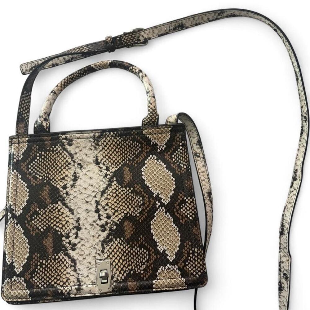 Enzo angiolini snake print handbag
